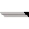 Ekena Millwork SAMPLE - 3/4"H x 3/4"P x 12"L Hillsborough Traditional Smooth Crown Moulding SAMPLE-MLD02X01X01HI - alternate 1